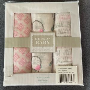 Baby Hudson swaddles